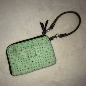 Thirty-One Floral Wristlet